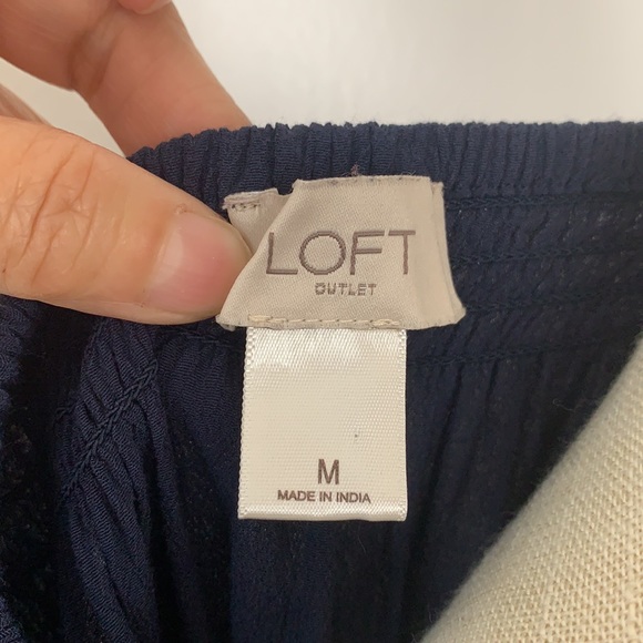 Loft Embroidered Swing Off Shoulder Dress - Picture 8 of 15